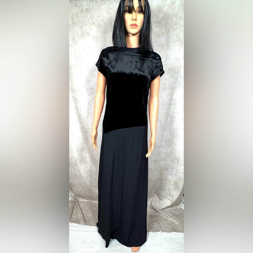 3.1 Phillip Lim Black Cocktail Maxi Gown